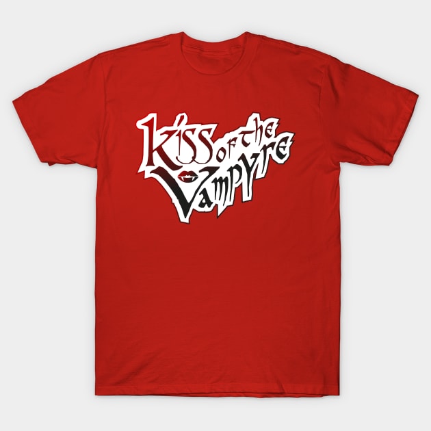 Kiss of the Vampyre T-Shirt by Jokertoons